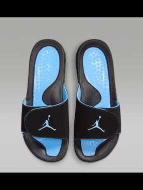 Authentic Jordan 5 Black Hydro Slides